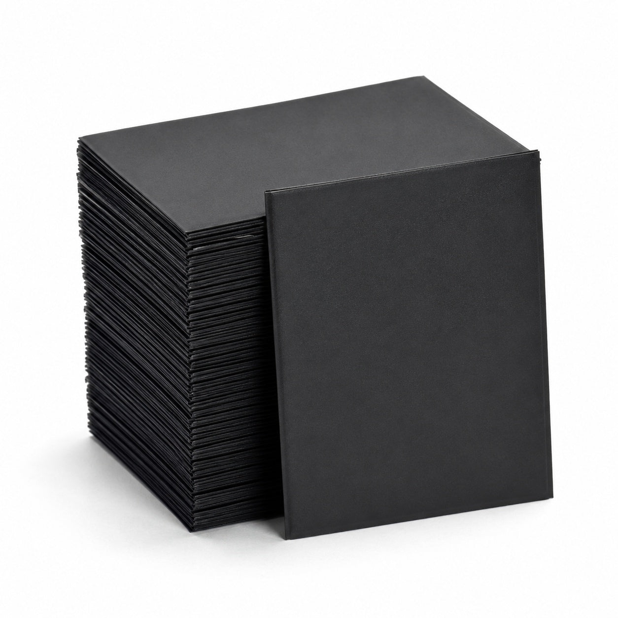 Matte Black Card Sleeves 100 Pack